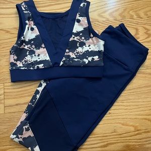 Purple pixies dancewear set